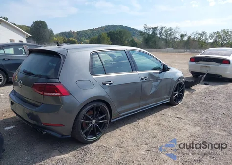 2019 Volkswagen Golf R 2.0T W/Dcc Navigation из США, поврежденный, VIN WVWWA7AU0KW137960